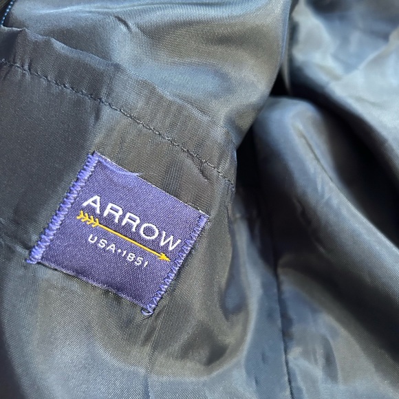 Boys Navy Blazer/Suit Coat - Picture 8 of 9